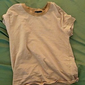 Yellow stripped shirt